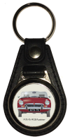 MGB Roadster (Rostyle wheels) 1973-75 Keyring 6